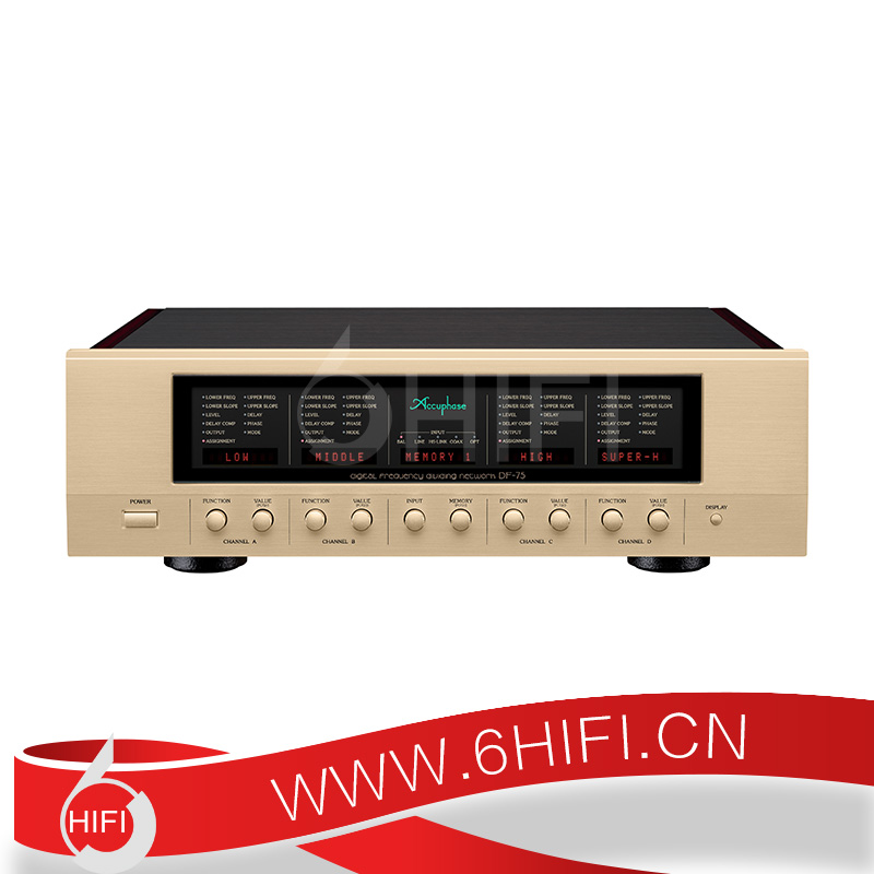 日本 金嗓子 Accuphase DF-75 数码电子分音器【全新行货】