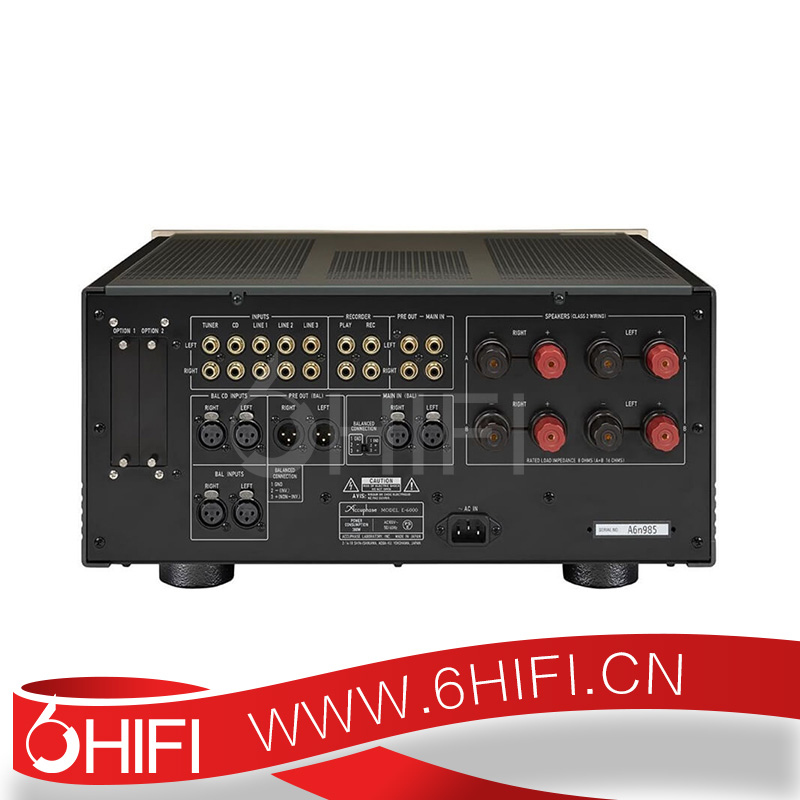 日本 金嗓子 Accuphase  E-6000  E6000合并功放【全新行货】