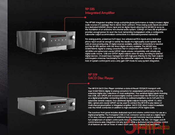 美国马克莱文森marklevinson40周年纪念系列